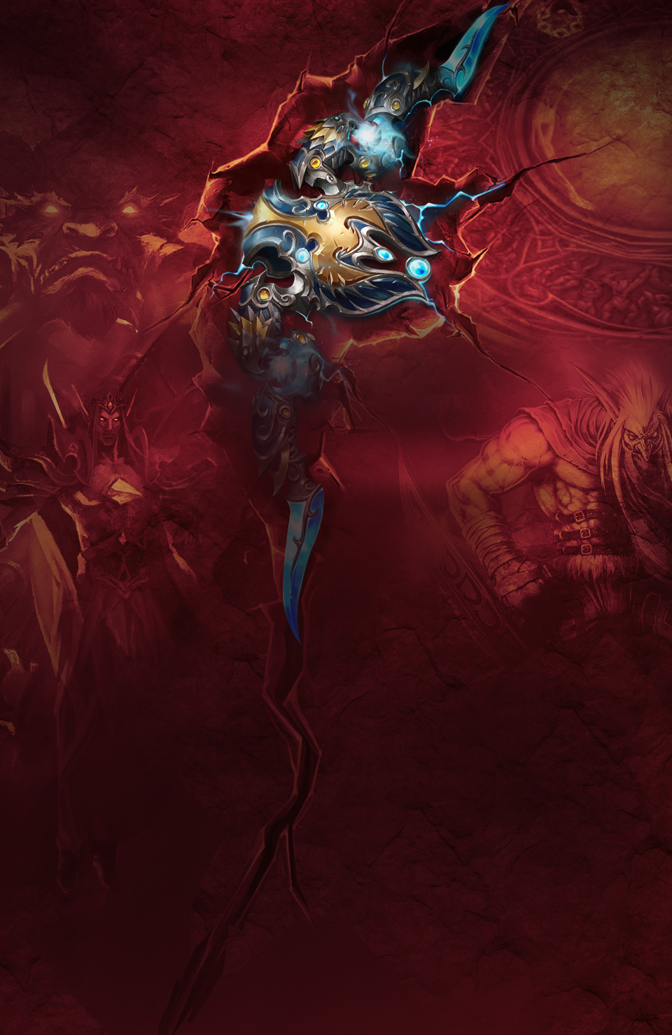 World of Warcraft Hero Art
